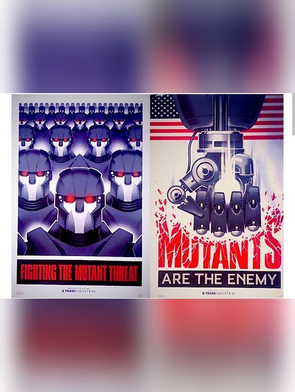 Marvel - Comic Con 2013 - X-Men Promo Posters - Set Of 2 - SDCC